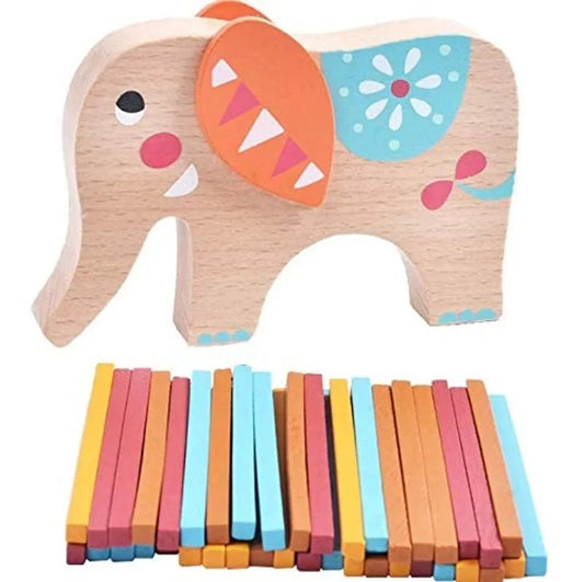 Balance Elephant Stacking Game