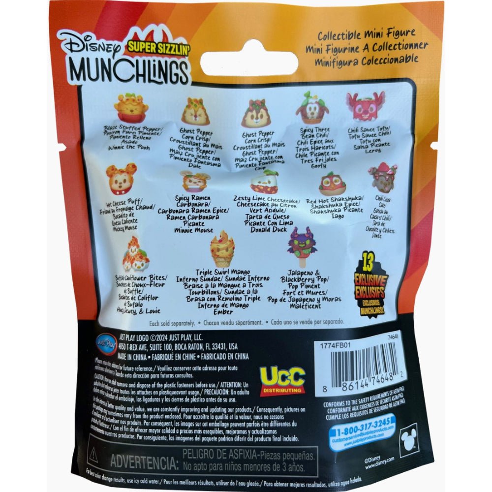 Disney Sizzlin' Munchlings Blind Bag Figure