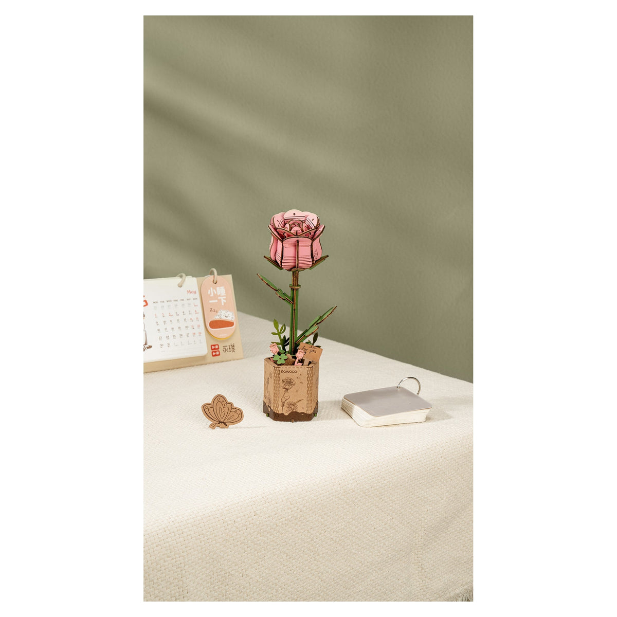 Rowood Pink Rose Model Kit