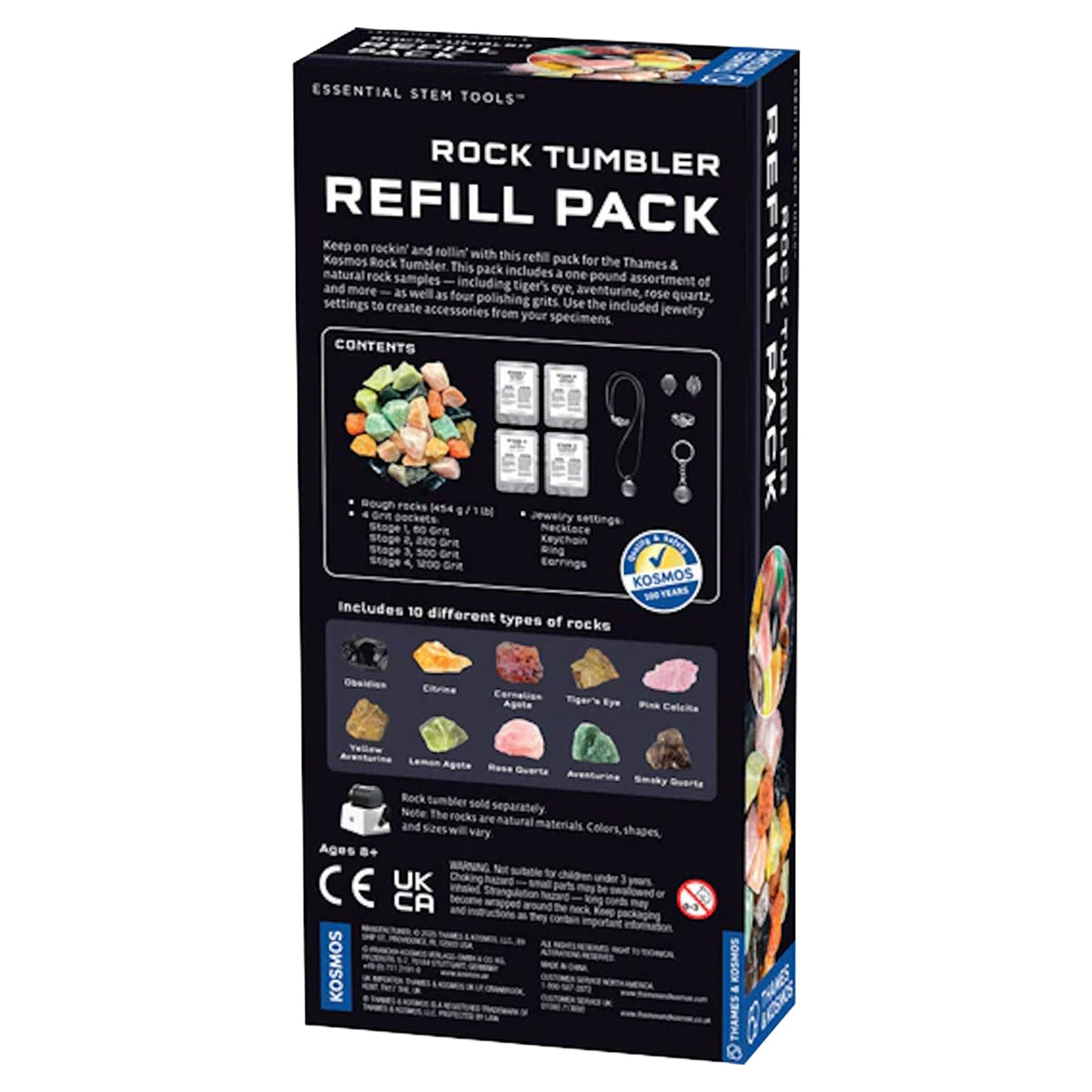 The Thames & Kosmos Rock Tumbler Refill Pack