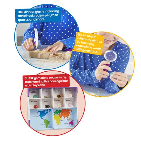 World Of Gemstones Science Lab Kit