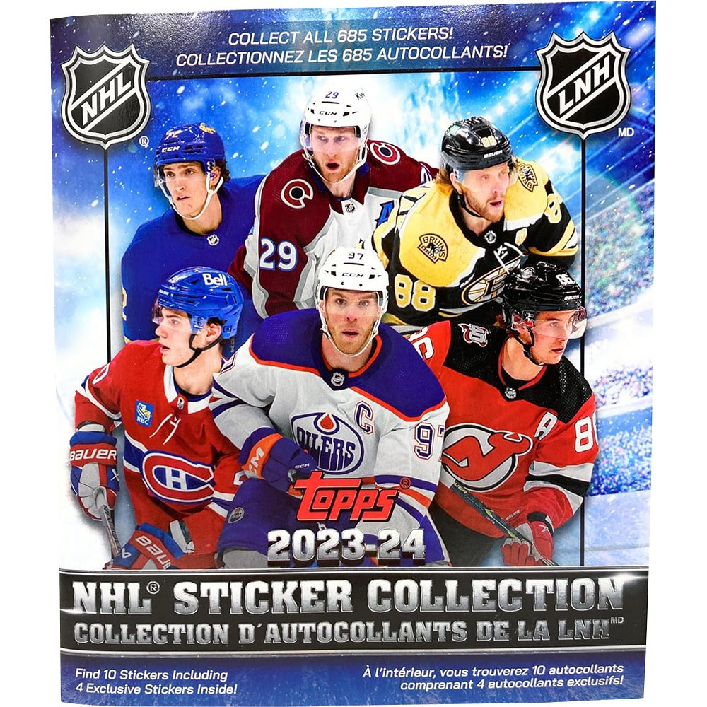 2024 Topps NHL Sticker Book