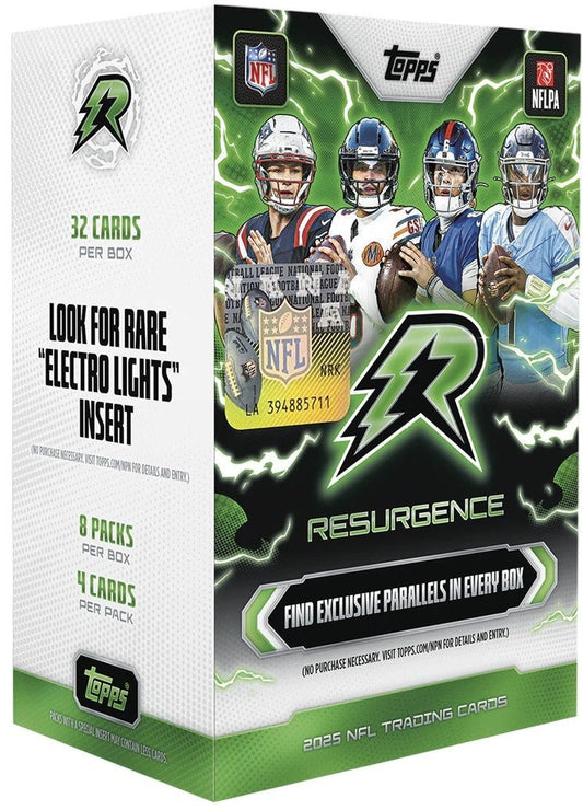 2025 Topps Resurgence Football Value Box