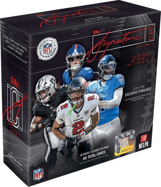 2025 Topps Signature Class Football Mega Box