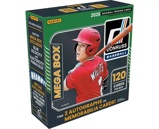 2026 Panini Donruss Baseball Mega Box