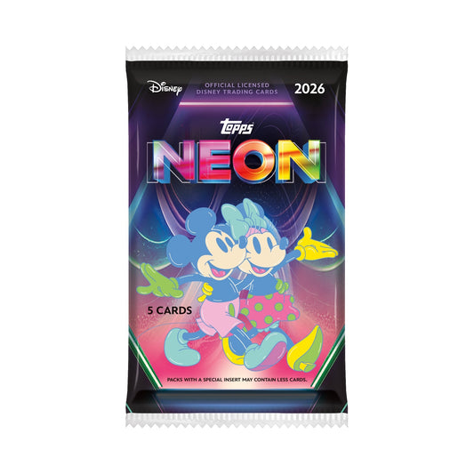 2026 TOPPS Disney Neon Value Box