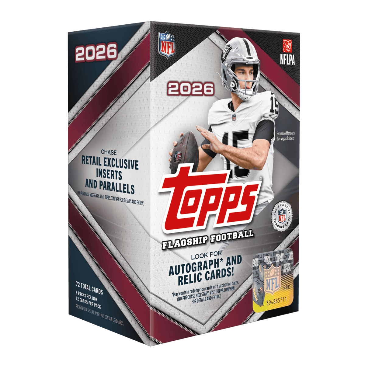 2026 Topps Flagship Football Value Box