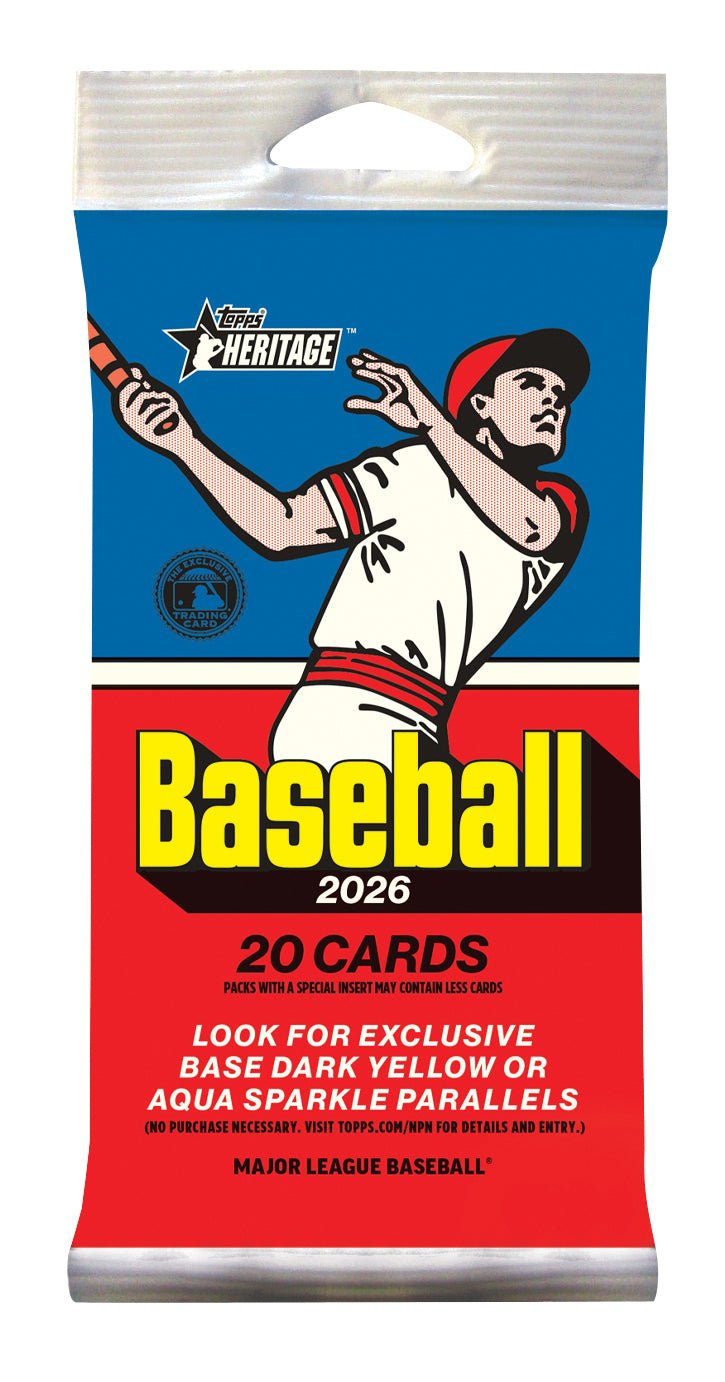 2026 Topps Heritage Baseball Fat Pack