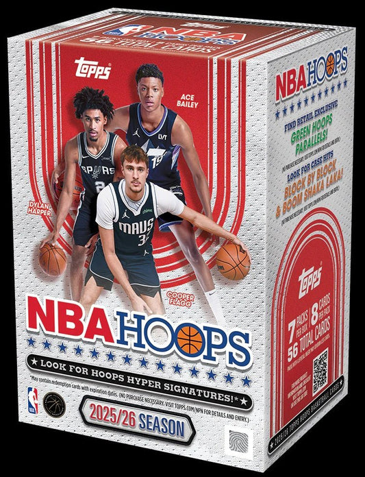 2026 TOPPS Hoops Basketball Value Box