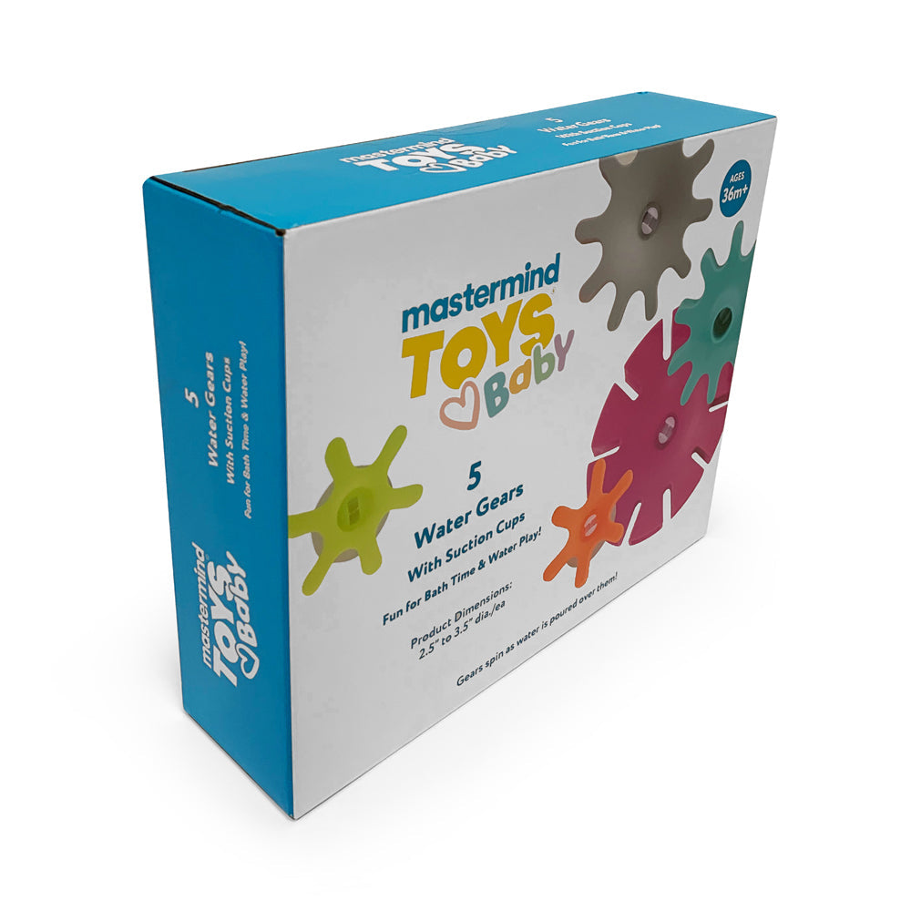 Mastermind Toys Water Gears Bath Activity 5 Piece Set