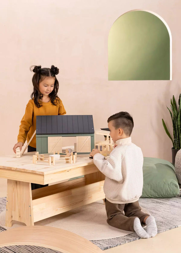 Wooden Farm & Accessories Set
