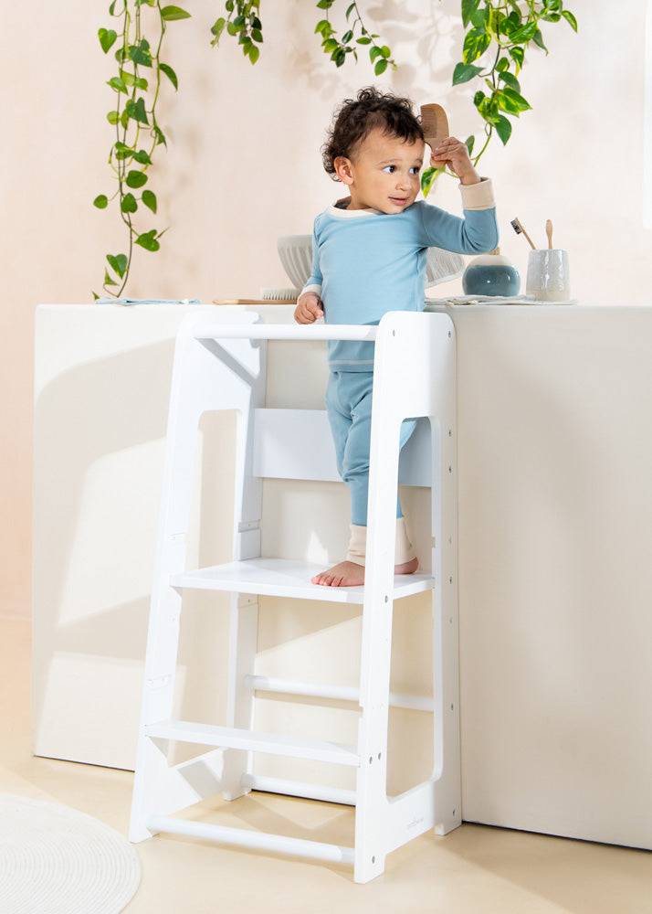 Educational Tower - White