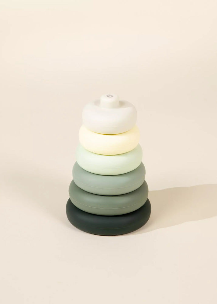 Set of 6 Silicone Stackable Rings