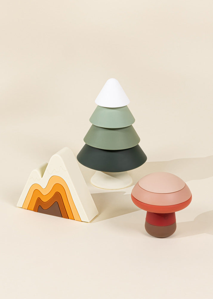 Silicone Stackable Forest Set (16 pcs)