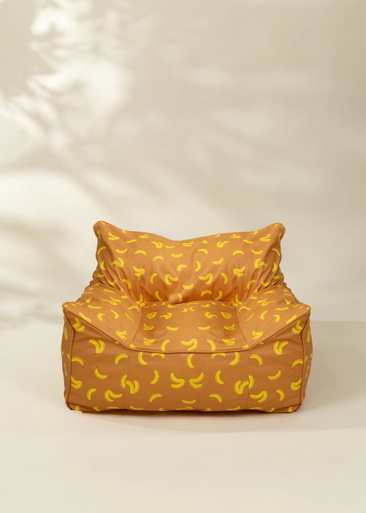 Coco Village Vegan Leather Kids Bean Bag - Funky Bananas