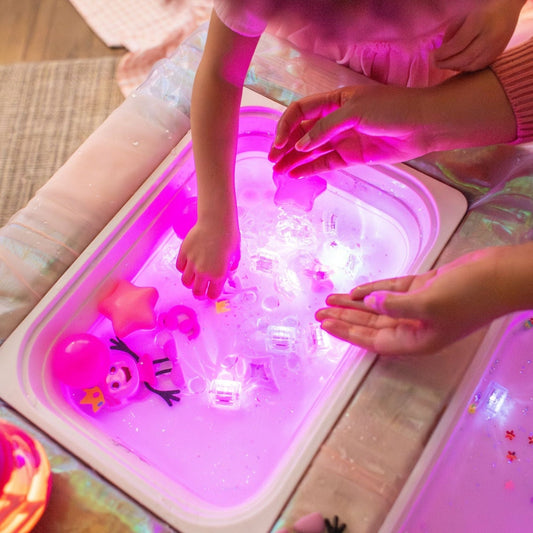 Glo Pals - Light Up Cubes 4pk-Princess Ida - Pink