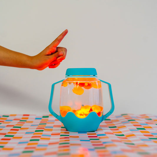 Glo Pals - Sensory Jar - Surfs Up - Blue