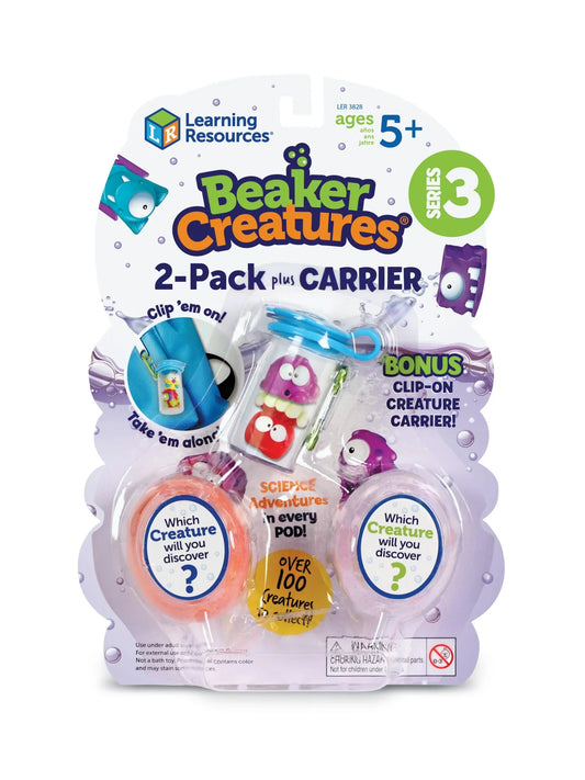 Beaker Creatures 2-Pack with Carrier