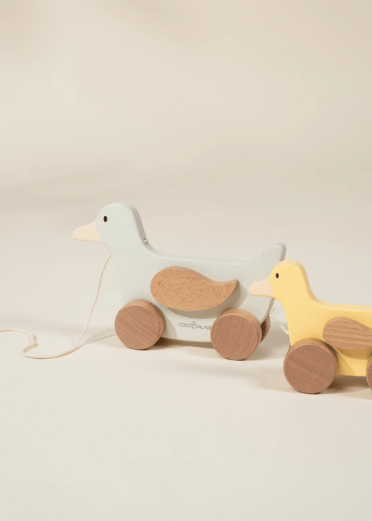 Coco Village Duck Family Pull Toy