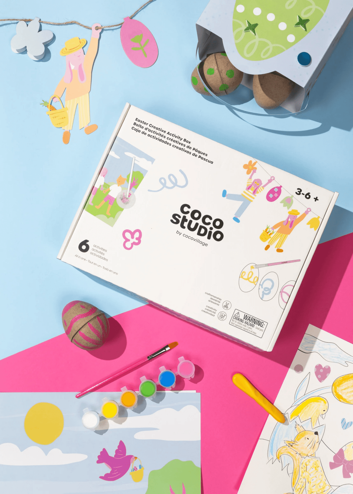 Coco Village Easter Creative Activities Box – 6 Activities