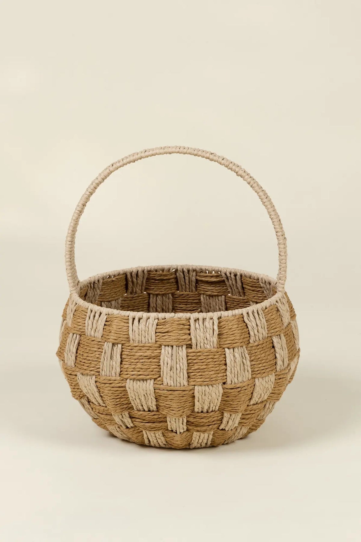 Coco Village Harvest Checker Treat Basket – Large