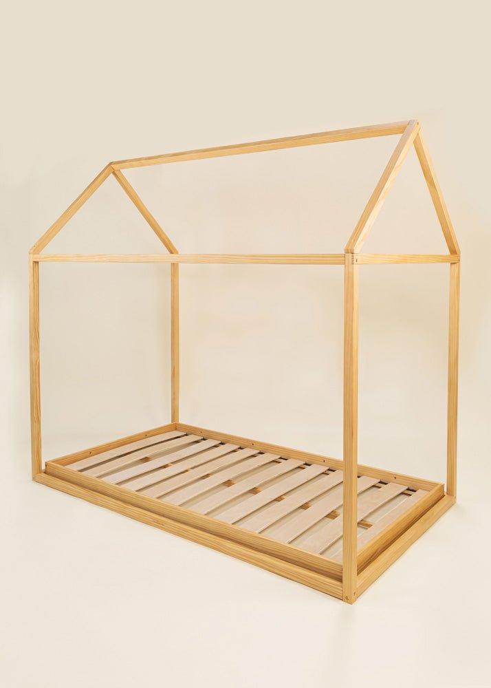 Coco Village  House Structure - Natural Wood