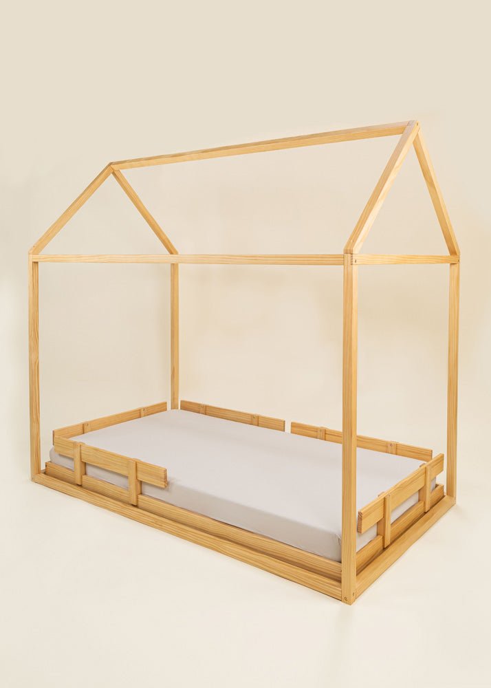 Coco Village  House Structure - Natural Wood