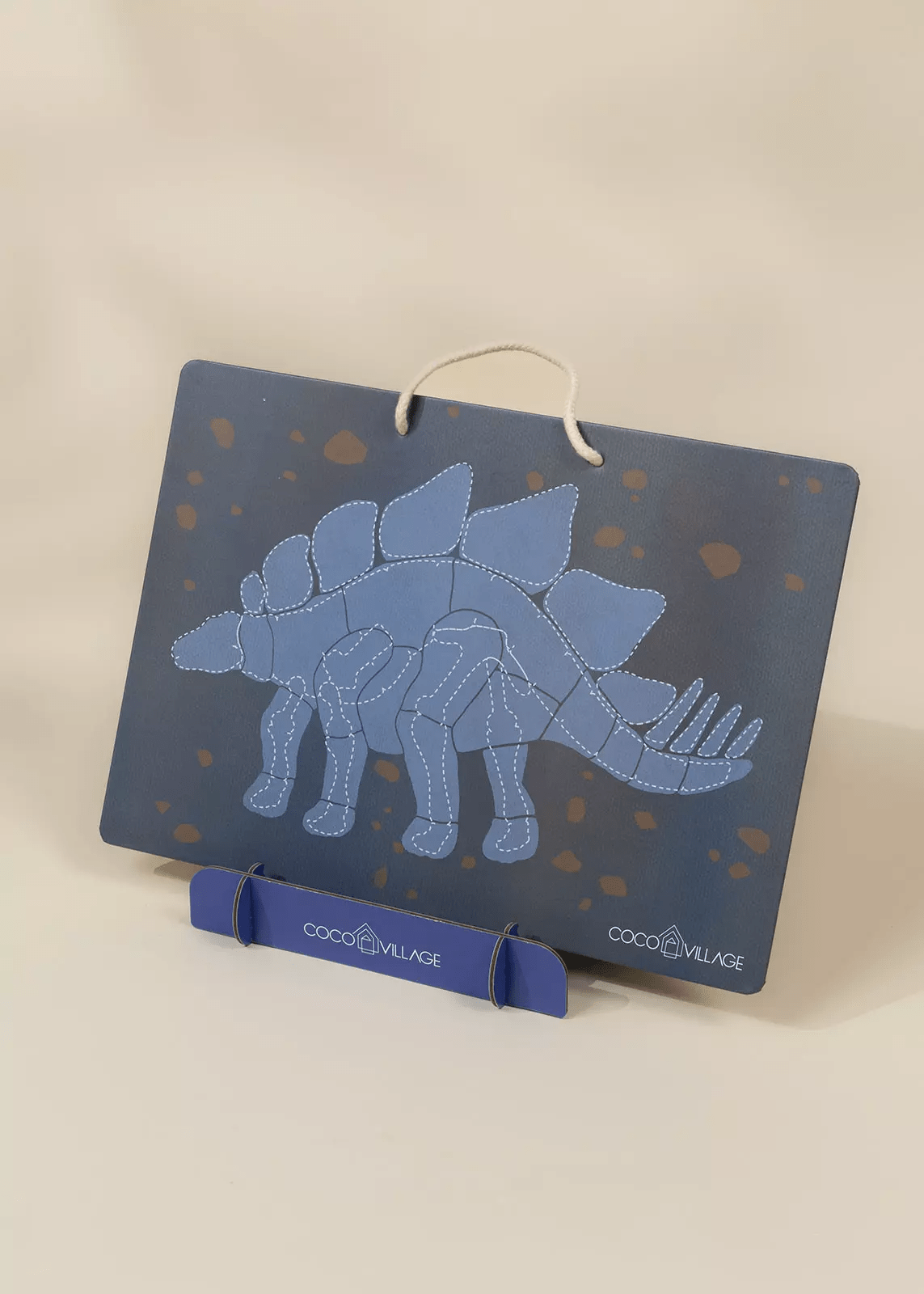 Coco Village Magnetic Interactive Board – Meet the Stegosaurus (Multi Language)