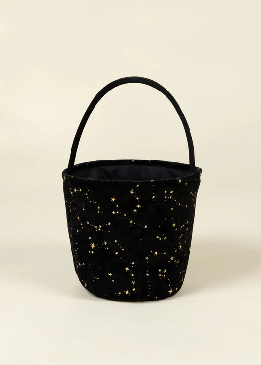 Coco Village Midnight Velvet Treat Basket – Medium