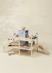 Coco Village Oversized Wooden Parking Garage Playset