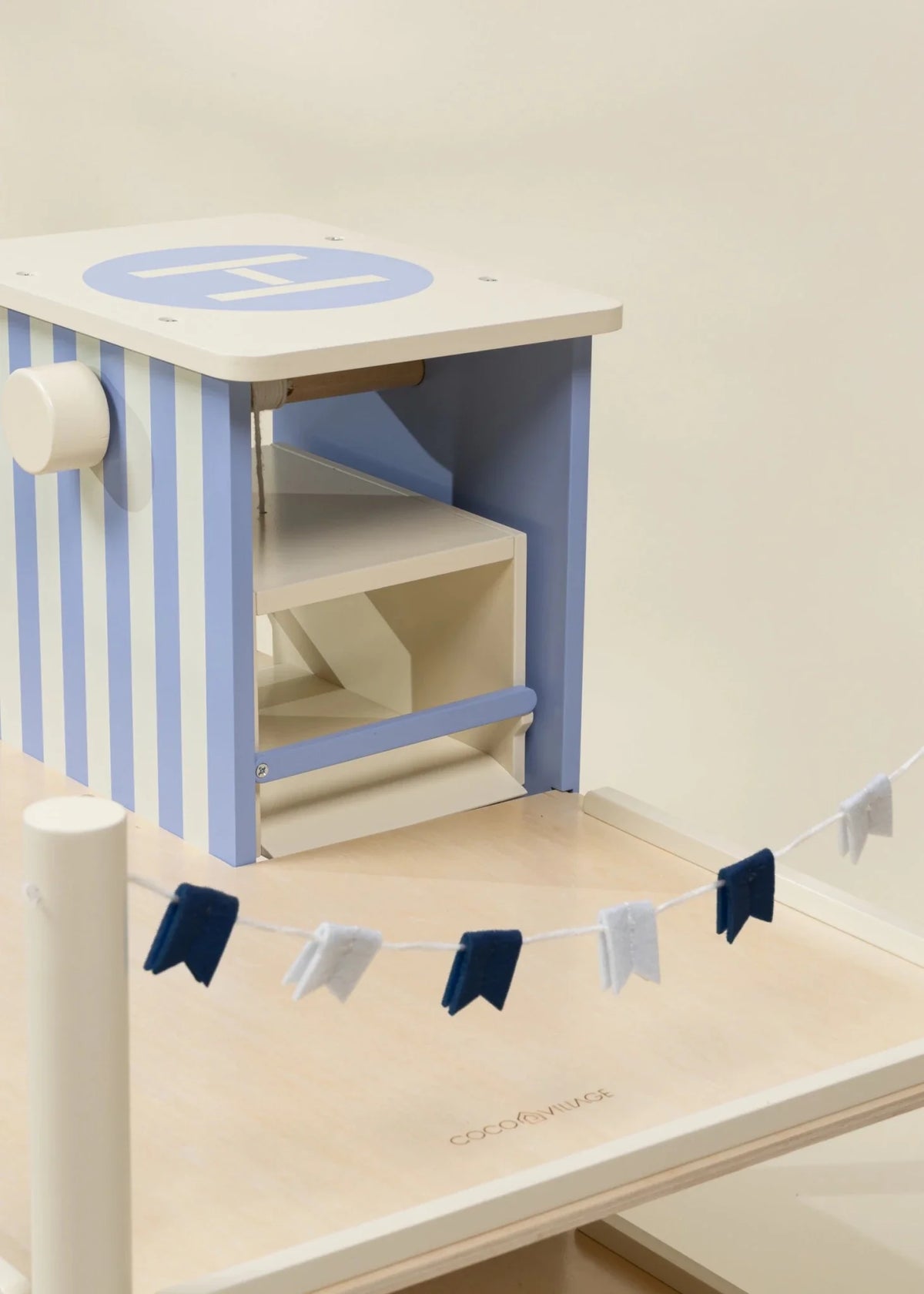 Coco Village Oversized Wooden Parking Garage Playset