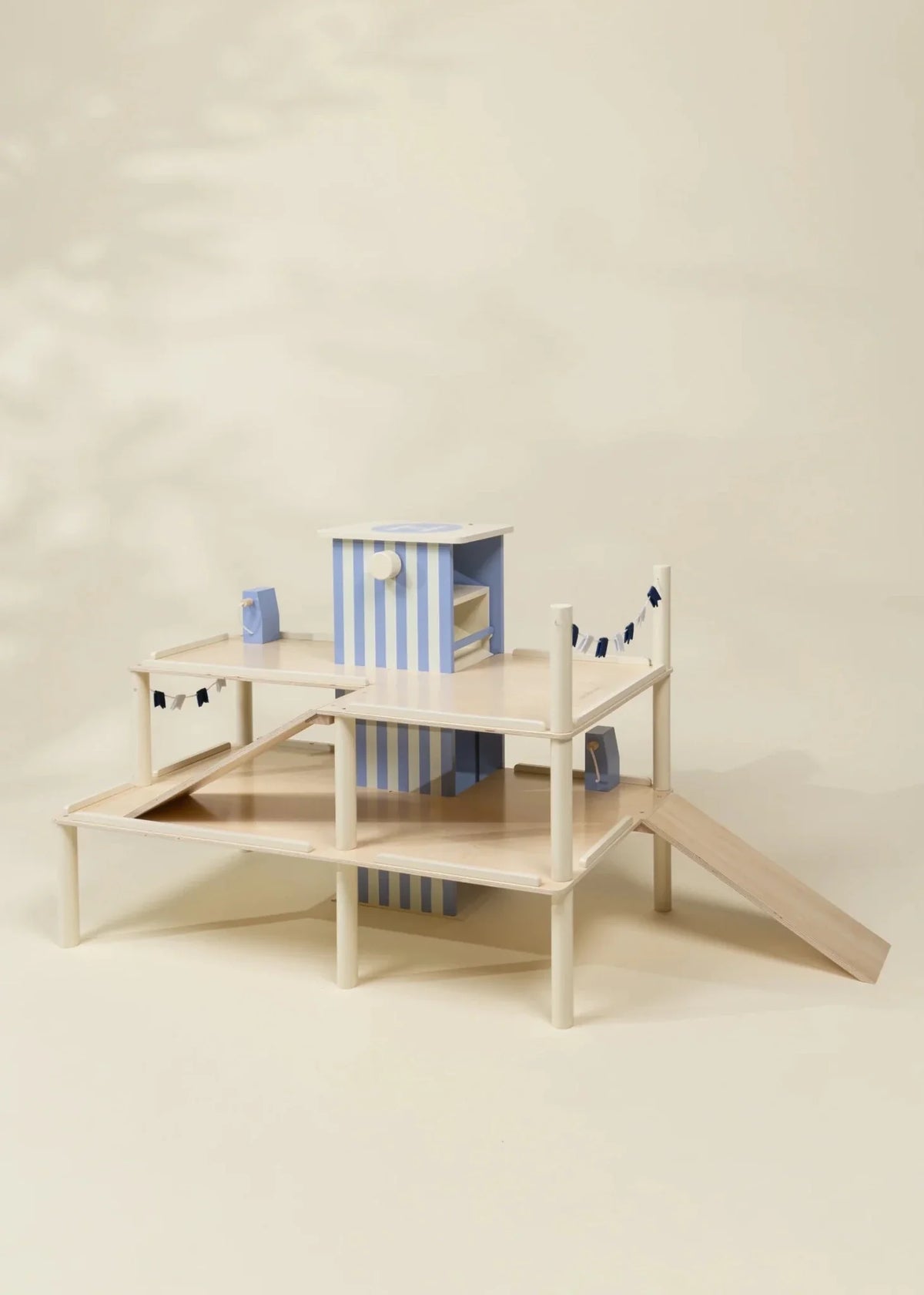 Coco Village Oversized Wooden Parking Garage Playset