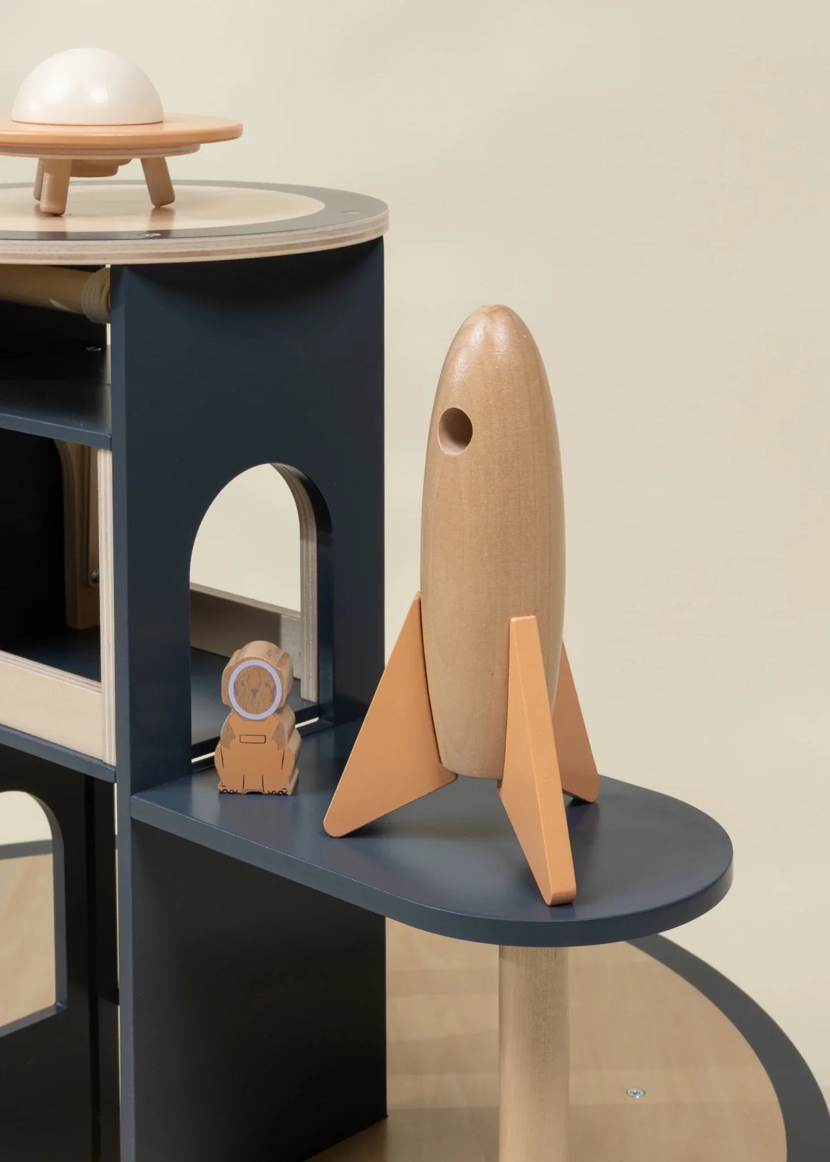 Coco Village Oversized Wooden Space Station Playset
