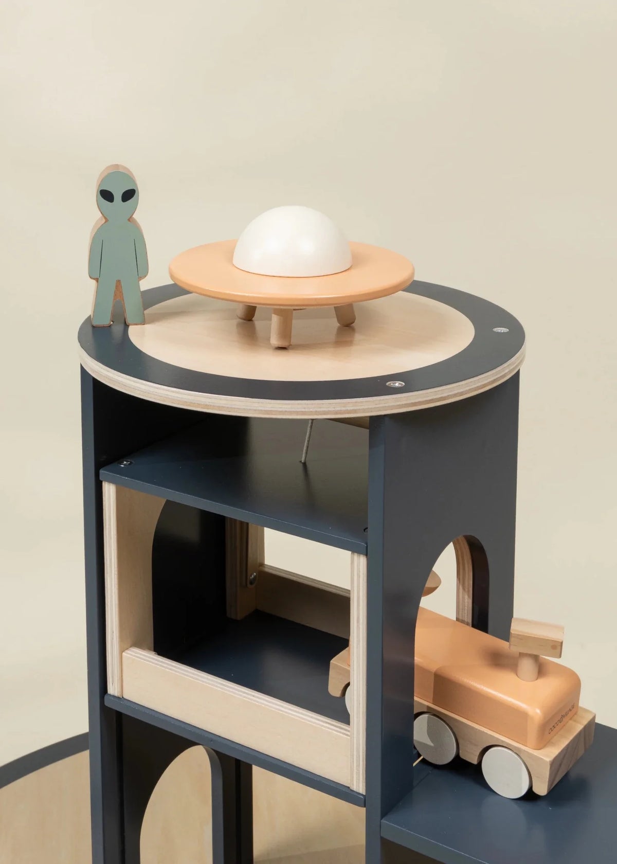 Coco Village Oversized Wooden Space Station Playset