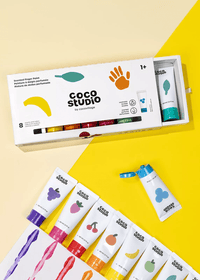 Coco Studio Scented Fingerpaint Set - 8 colors