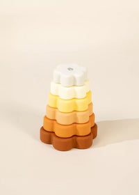 Set of 6 Silicone Stackable Flowers