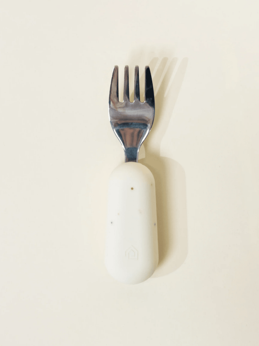 Coco Village Silicone Toddler Fork&Spoon Set–Pottery Collection