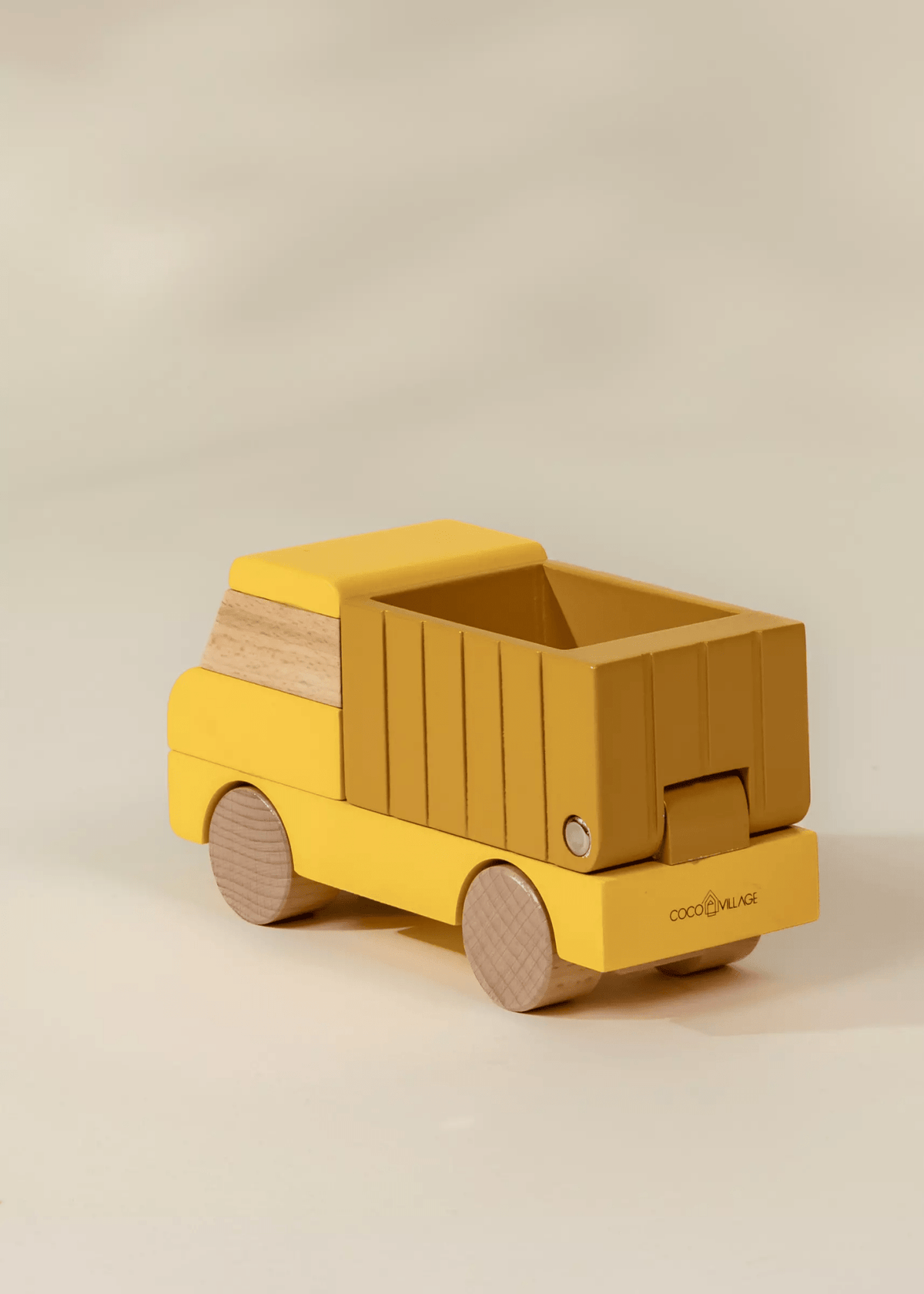 Coco Village Wooden Construction Vehicle - Dump Truck