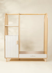 Coco Village Wooden Play Dress Up Wardrobe