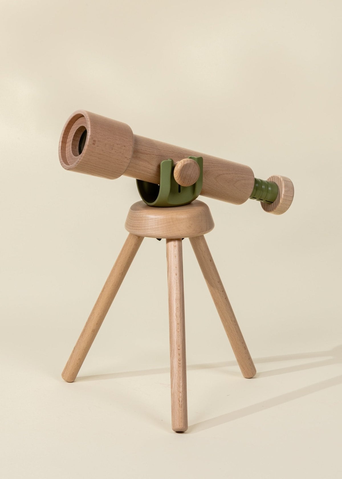 Coco Village Wooden Tripod Telescope – 15x Zoom