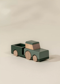 Coco Village Wooden Vehicle - Farm Tractor
