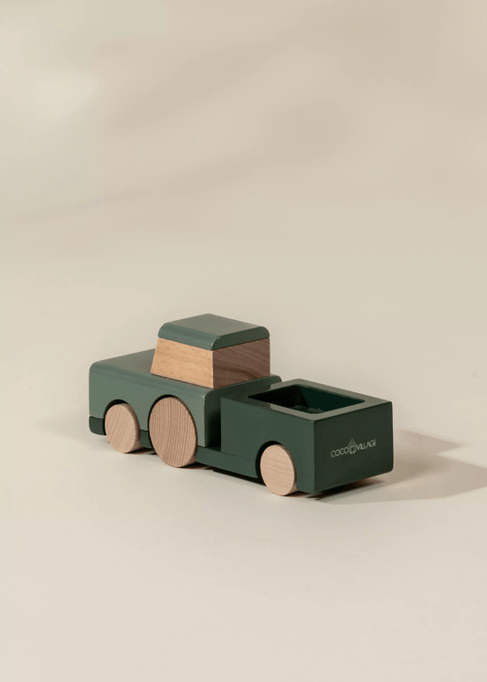 Coco Village Wooden Vehicle - Farm Tractor