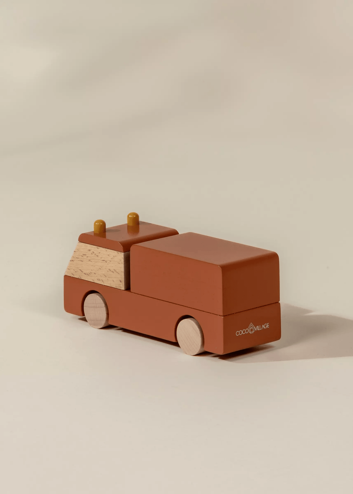 Coco Village Wooden Vehicle - Fire Truck
