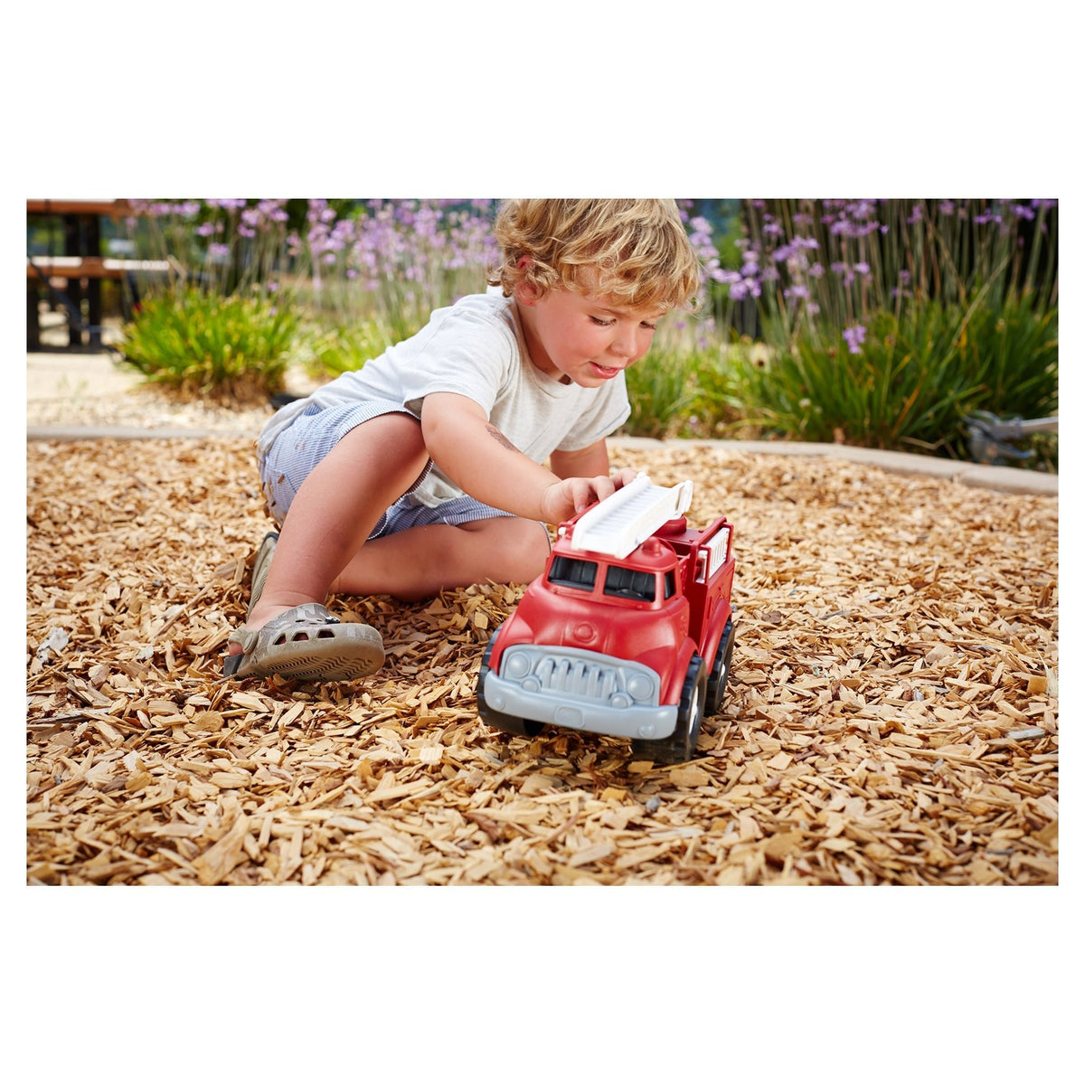Green Toys Fire Truck