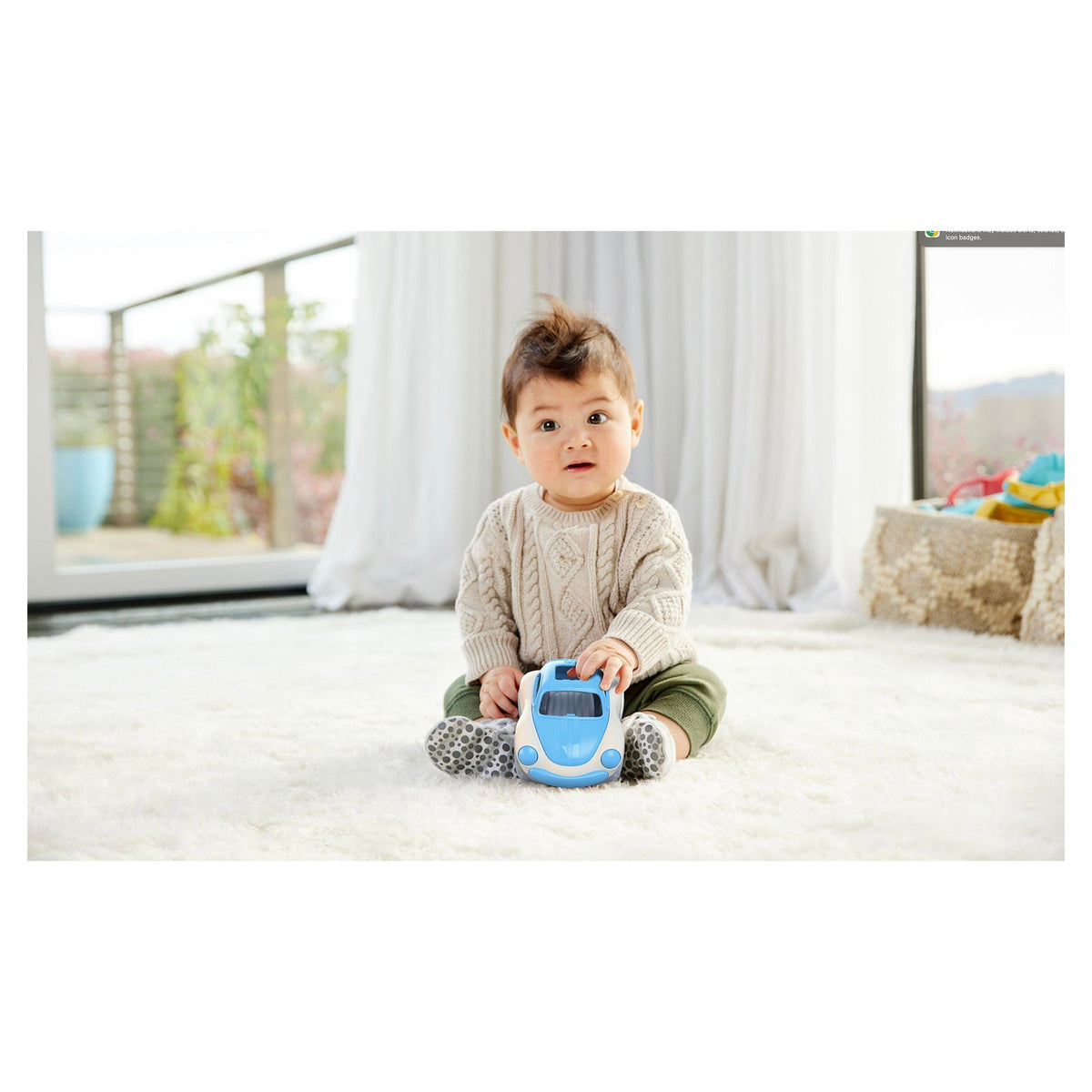 Green Toys Soft Top Push Car