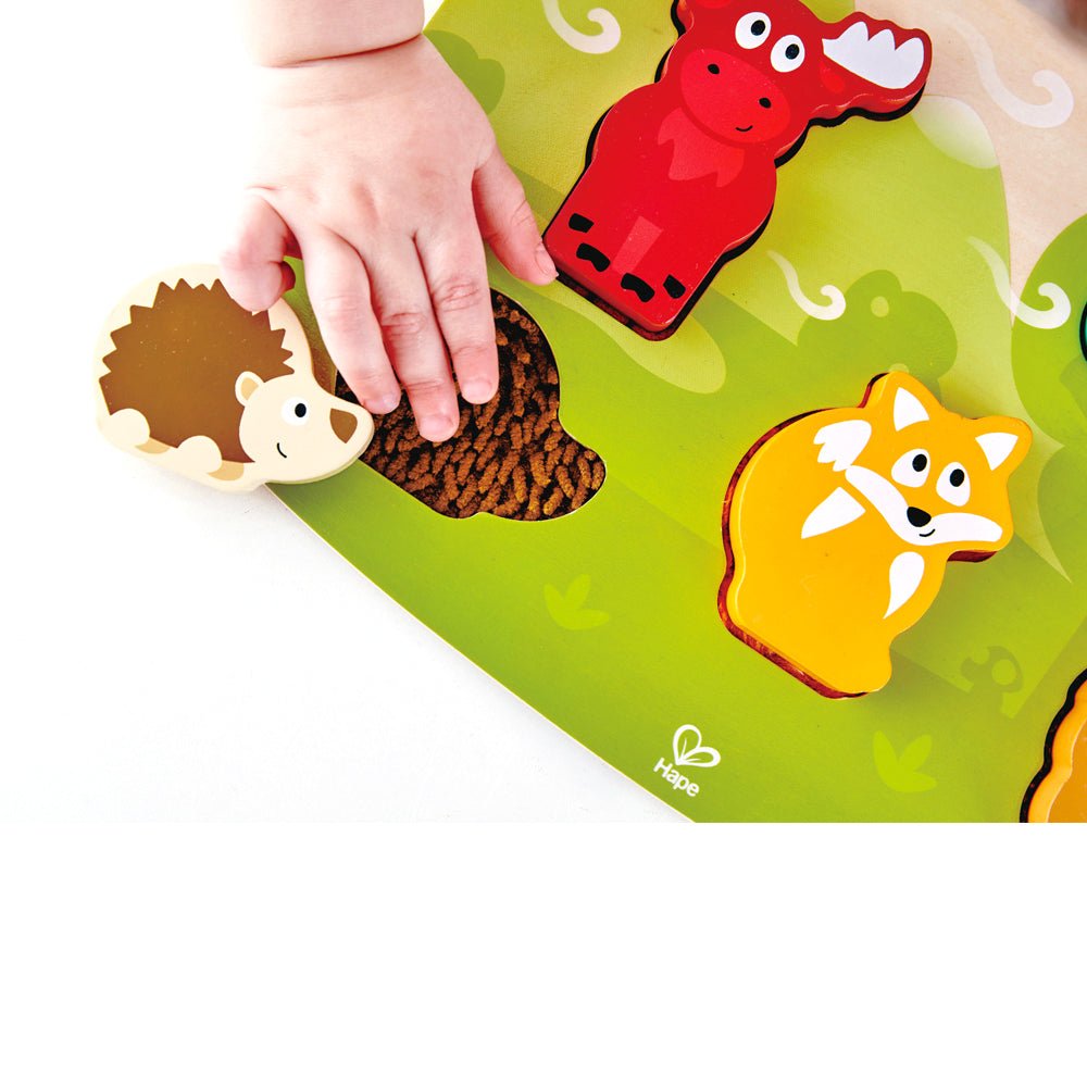 Hape Forest Animal Tactile Puzzle