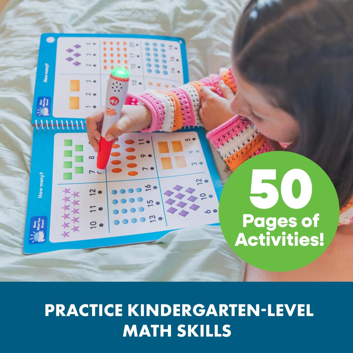 Hot Dots® Let's Learn Kindergarten Math