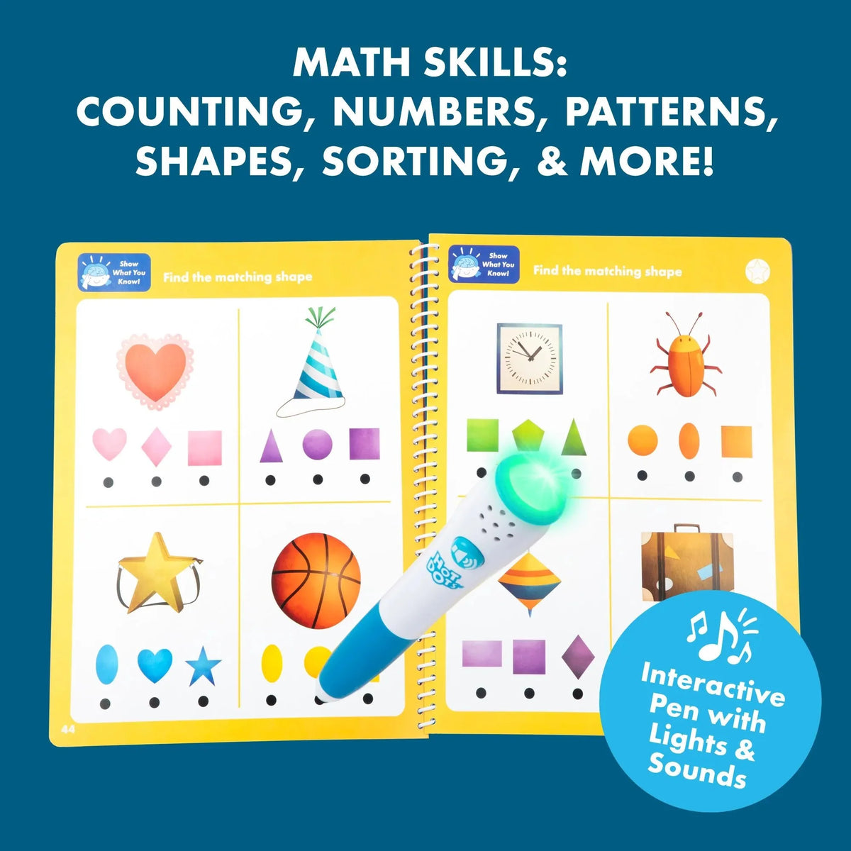 Hot Dots® Let's Learn Pre-K Math