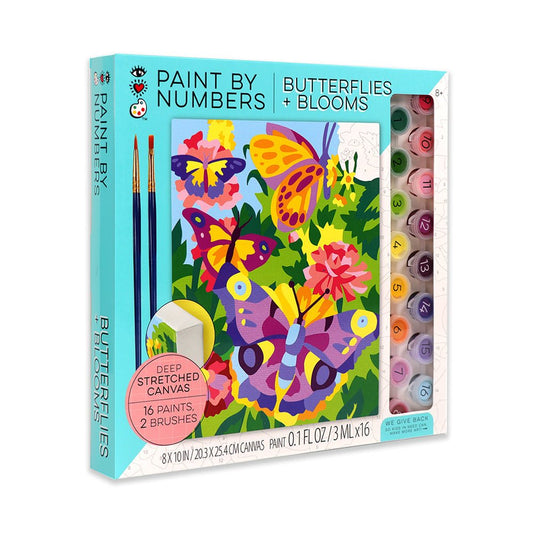iHeartArt Paint By Numbers- Butterflies + Blooms