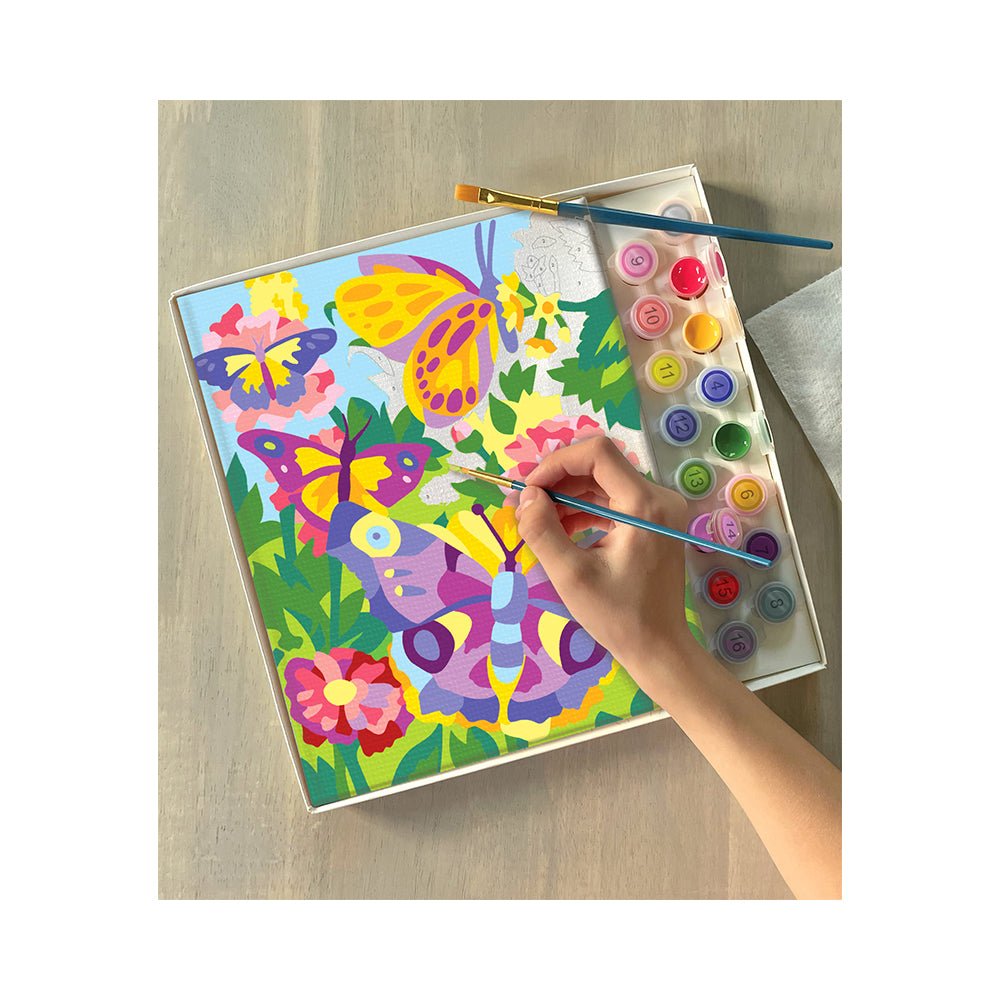 iHeartArt Paint By Numbers- Butterflies + Blooms